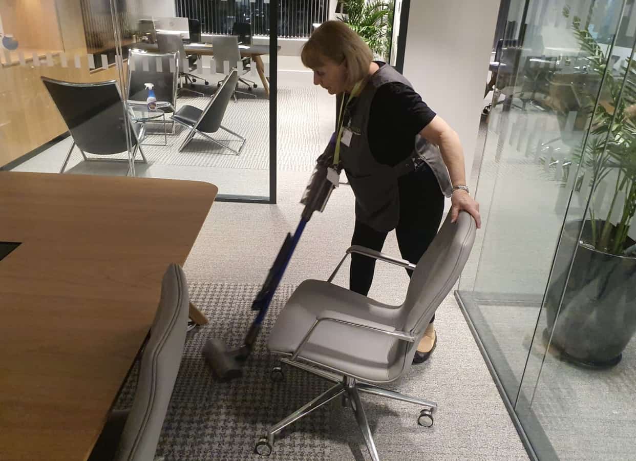 What is included in commercial cleaning?
