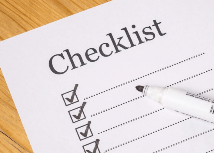 Office deep cleaning checklist