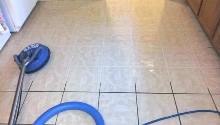 cleaning solution for ceramic tile floors

